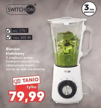 Kaufland Blender kielichowy 550 w 1.7 l switch on oferta