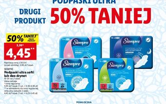 Lidl Podpaski ultra sensitive soft siempre oferta