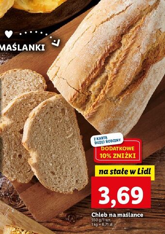 Lidl Chleb na maślance oferta