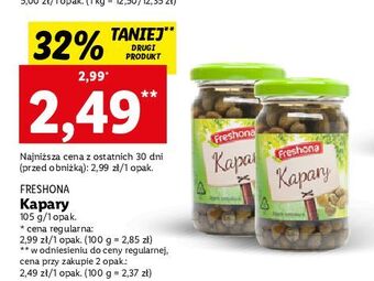 Lidl Kapary freshona oferta