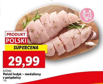Lidl Medaliony z polędwiczki indyka rzeźnik codzienna dostawa oferta