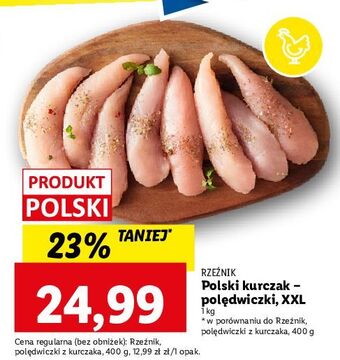 Lidl Polędwiczki z kurczaka rzeźnik codzienna dostawa oferta