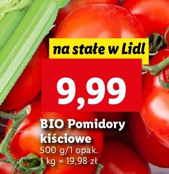 Lidl Pomidory kiściowe bio oferta