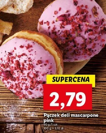 Lidl Pączek deli mascarpone oferta