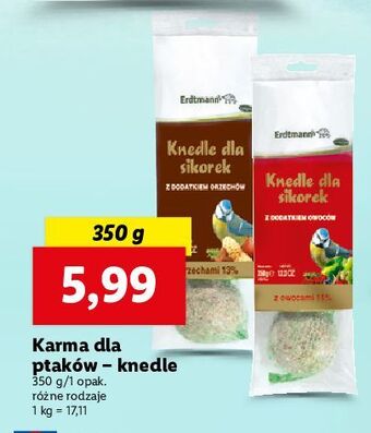 Lidl Knedle z owocami erdtmann's oferta
