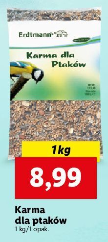 Lidl Karma dla ptaków erdtmann's oferta