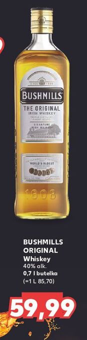 Kaufland Whiskey bushmills original oferta