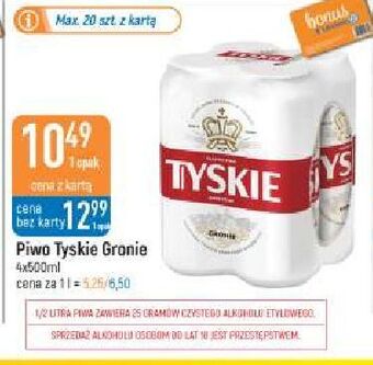 E.Leclerc Piwo tyskie gronie oferta