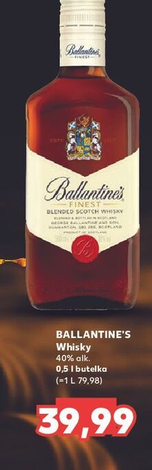 Kaufland Whisky ballantine's finest oferta