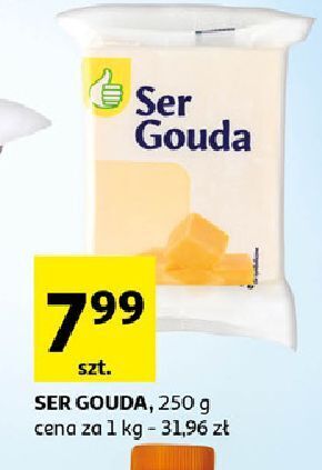 Auchan Ser gouda podniesiony kciuk oferta