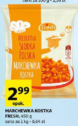 Auchan Marchewka kostka fresh oferta