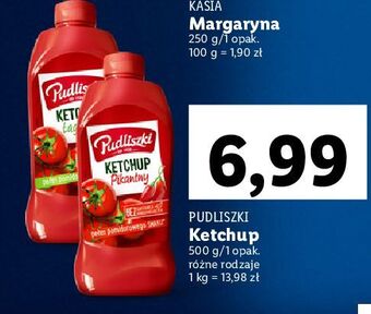 Lidl Ketchup pikantny pudliszki oferta