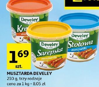 Auchan Musztarda stołowa develey oferta