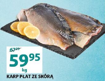 Auchan Karp płat ze skórą oferta