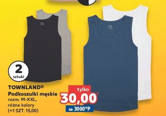Kaufland Podkoszulki męskie rozm. m-xxl townland oferta