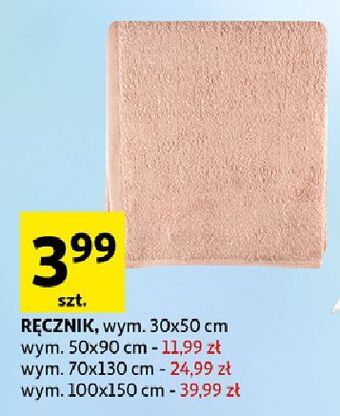 Auchan Ręcznik 30 x 50 cm oferta