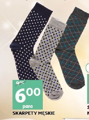 Auchan Skarpetki męskie oferta