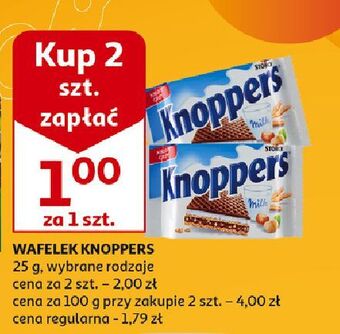 Auchan Wafelek knoppers oferta