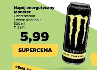 Netto Napój energetyczny monster oferta