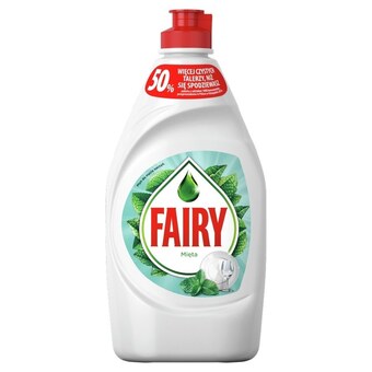 Blue Stop Fairy aromatics miętowy płyn do mycia naczyń zapewniającą lśniąco czyste naczynia 430ml oferta