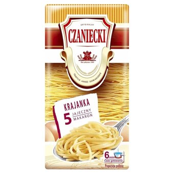 Dino Czaniecki makaron 5 jajeczny krajanka 250 g oferta