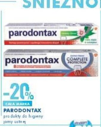 SuperPharm Parodontax produkty do higieny jamy ustnej oferta
