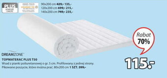 JYSK Dreamzone topmaterac plus t50 80x200cm oferta
