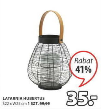 JYSK Latarnia Hubertus Ś22xW25cm oferta