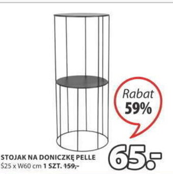 JYSK Stojak na doniczkę Pelle Ś25xW60cm oferta