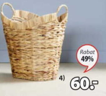 JYSK Kosz Roald S34xD46xW48cm oferta