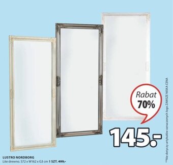 JYSK Lustro nordborg 72x162x3cm oferta