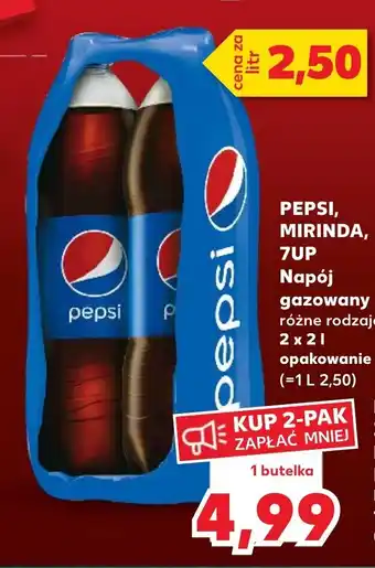 Kaufland Pepsi/Mirinda/7up 2x2l oferta