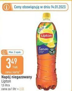 E.Leclerc Herbata mrożona lemon lipton ice tea oferta