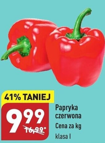 ALDI Papryka czerwona 1kg oferta