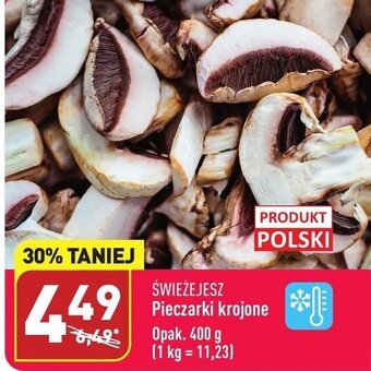 ALDI Pieczarki krojone 400g oferta