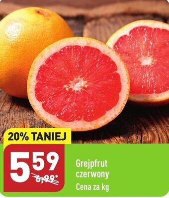 ALDI Grejpfrut czerwony 1kg oferta