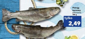 Pstrąg tęczowy patroszony 100g