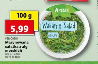 Lidl Marynowana sałatka z alg morskich 100g oferta