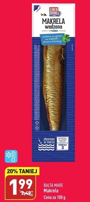ALDI Balta Mare Makrela 100g oferta