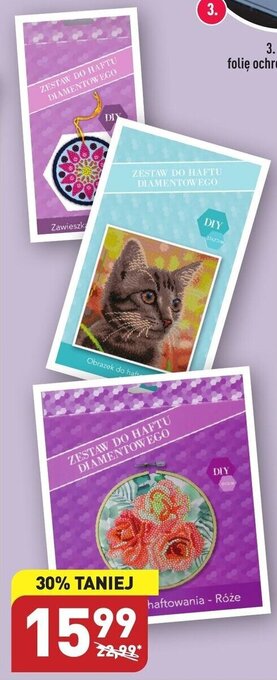 ALDI Mozaika diamentowa do wyklejania oferta