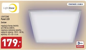 ALDI Lightzone Panel LED oferta