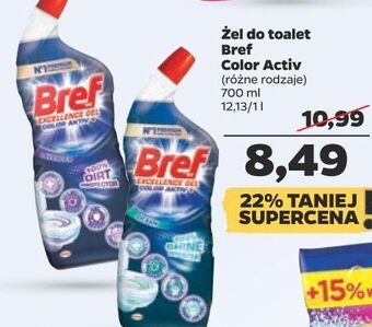 Netto Żel do wc lavender bref excellence gel color aktiv oferta
