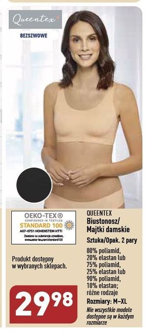 ALDI Biustonosz queentex oferta