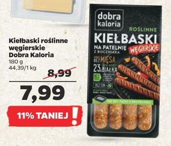 Netto Kiełbaski węgierskie roślinne dobra kaloria oferta