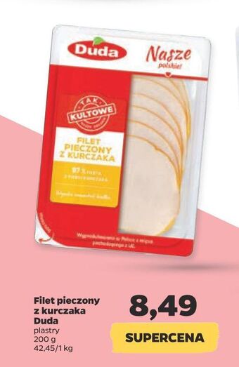 Netto Filet pieczony z kurczaka silesia duda oferta