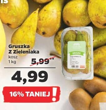 Netto Gruszki z zieleniaka netto oferta