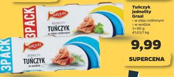 Netto Tuńczyk kawałki w oleju roślinnym graal oferta