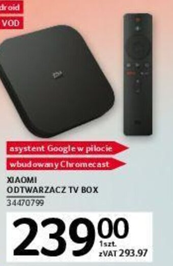 Xiaomi Odtwarzacz TV box