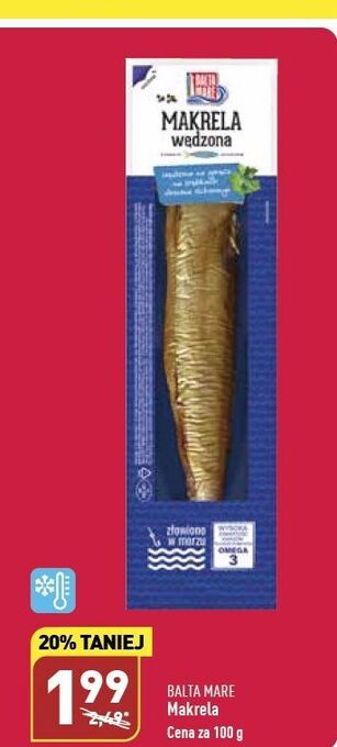 ALDI Makrela wędzona balta mare oferta