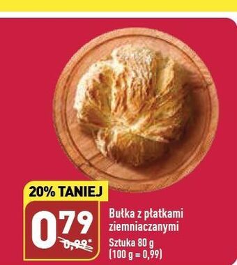 ALDI Bułka z płatkami ziemniaczanymi oferta
